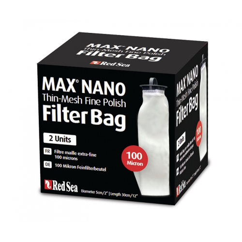 Red Sea MAX Nano 100 Micron Thin- Mesh Fine Polish Filter Bag