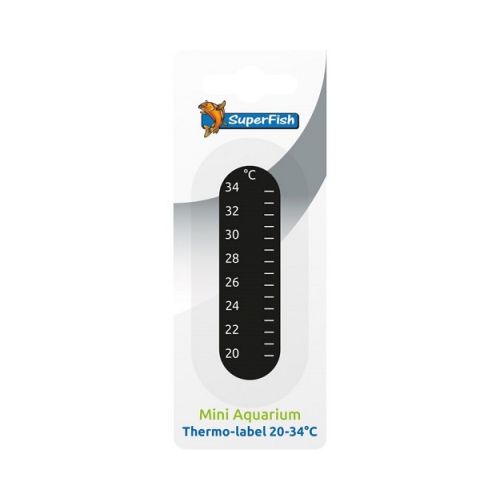 Superfish Mini Aquarium Plak Thermometer