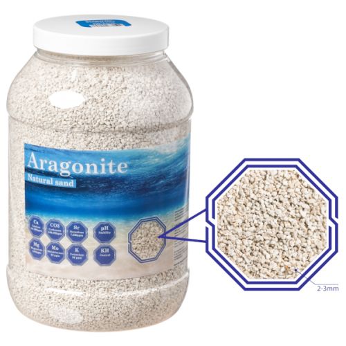 DVH Aquatic Aragonite Natural Sand 2,8 KG 2-3 mm