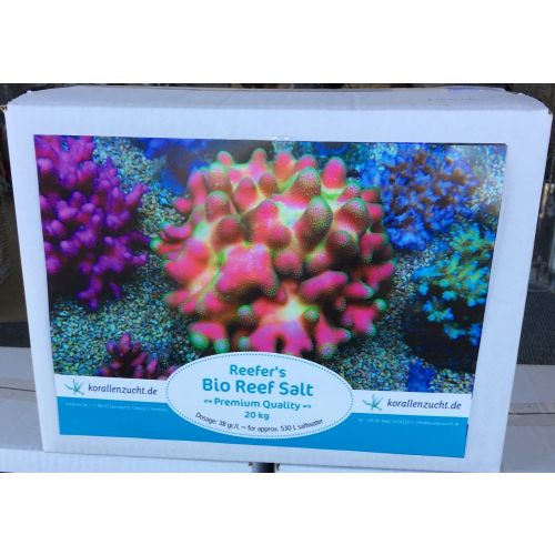 Korallen-Zucht Reefer's Bio Reef Salt Premium Quality 1 kg