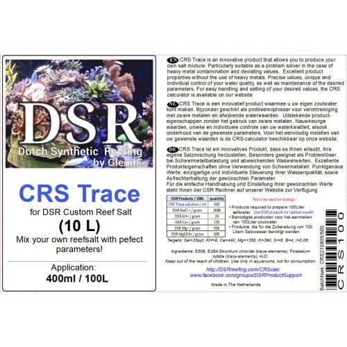 DSR CRS Trace 10 liter