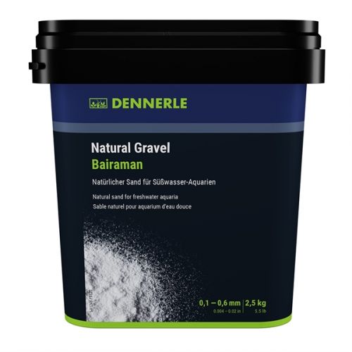 Dennerle Natural Gravel Bairaman 0,1 - 0,3 mm 2,5 kg