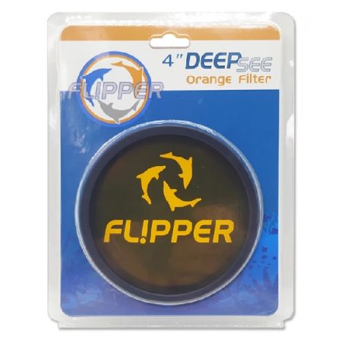 Flipper Deepsee Orange Filter 4"