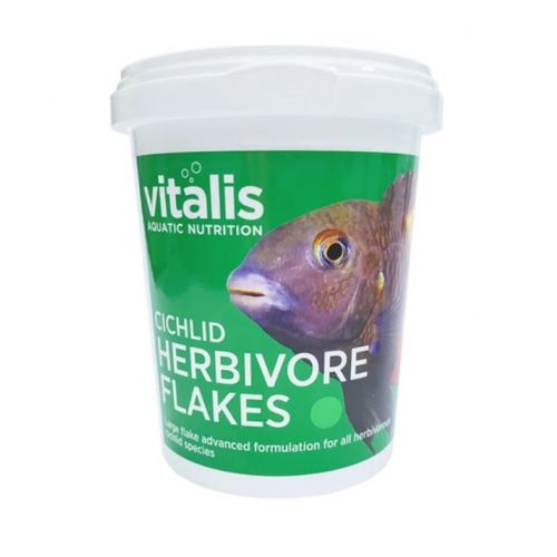 Vitalis Cichlid Herbivore Flakes 40 gram