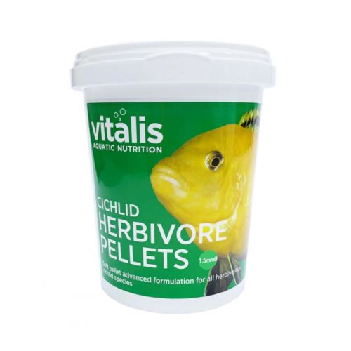 Vitalis Cichlid Herbivore Pellets 260 gram