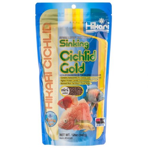 Hikari Sinking Cichlid Gold Mini Pellet 342 gram