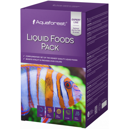 Aquaforest Liquid Foods Pack 4x 250 ml