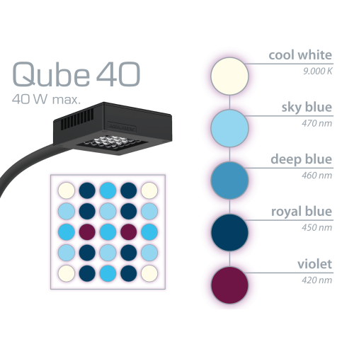 Aqua Medic Qube 40 LED