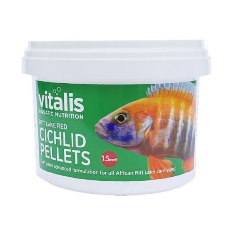 Vitalis Rift Lake Cichlid Pellets Red 140 gram