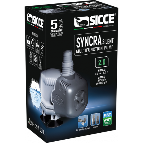 Sicce Syncra Silent 2.0 Schuko Plug