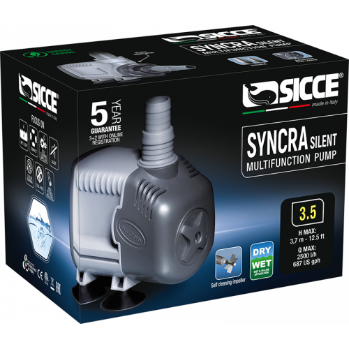 Sicce Syncra Silent 3.5 Schuko Plug